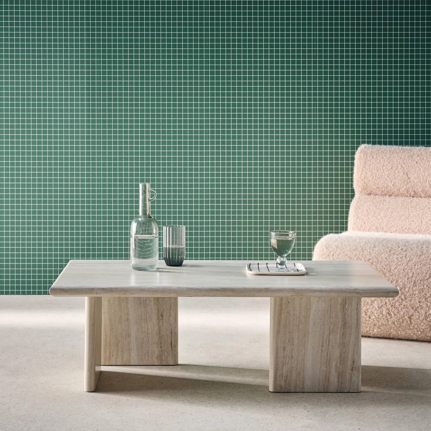 Rechteckiger Couchtisch