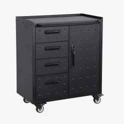 Rollenschrank mit 4 Schubladen und einer Tür