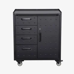 Rollenschrank mit 4 Schubladen und einer Tür