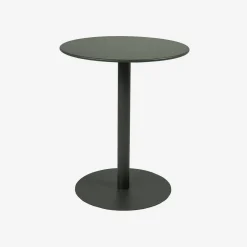 Runder Bistro-Gartentisch aus Stahl für 2 Personen