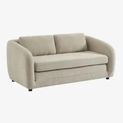 Schlafsofa 2 Plätze Chenille-Stoff