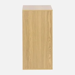 Schrank Aufbewahrungsmodul Holzdekor 2 Türen 70cm