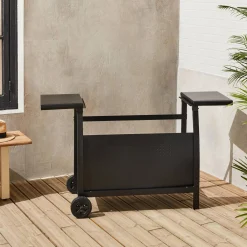 Servierwagen für Plancha Porthos 4 Brenner