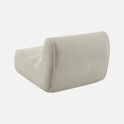 Sessel mit Chenille-Bezug 1-Sitzer