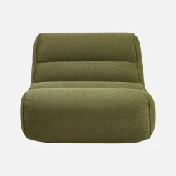 Sessel mit Chenille-Bezug 1-Sitzer