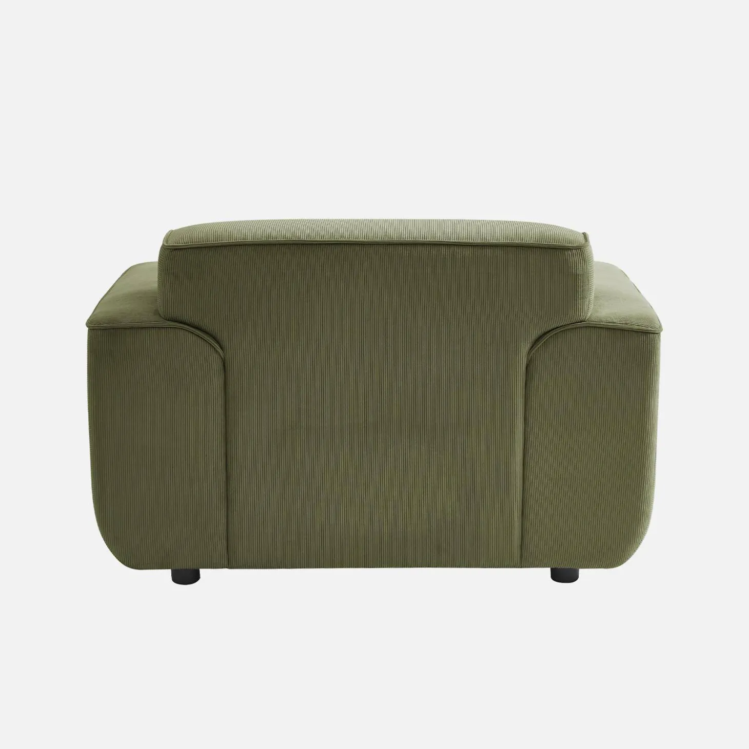 Sessel mit Cordbezug