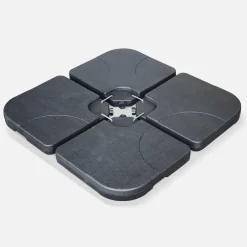 Set mit 4 Ballastplatten (50 x 50cm) für Sonnenschirm