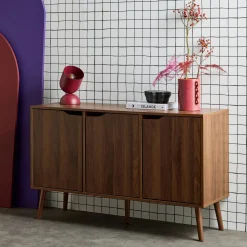 Sideboard 3 Türen und 3 Einlegeböden, 120 cm