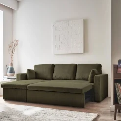 3-Sitzer Ecksofa mit Schlaffunktion