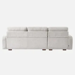 3-Sitzer Ecksofa Recamiere links mit Stoffbezug