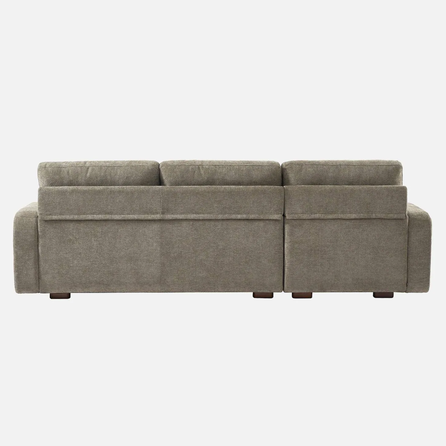 3-Sitzer Ecksofa Recamiere links mit Stoffbezug