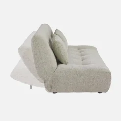 3-Sitzer Schlafsofa mit Chenille-Bezug