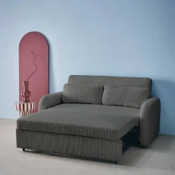 2-Sitzer Schlafsofa mit Cordbezug