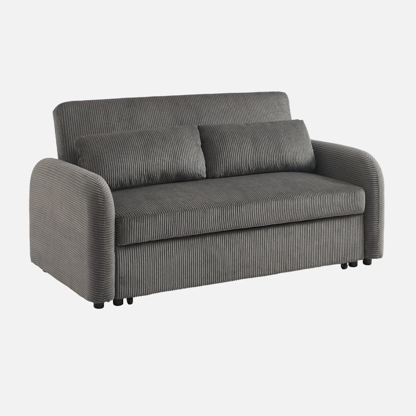 2-Sitzer Schlafsofa mit Cordbezug