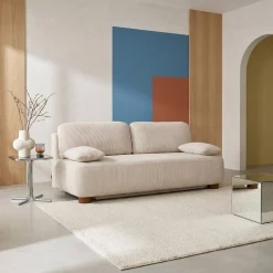 3-Sitzer Schlafsofa mit Cordbezug