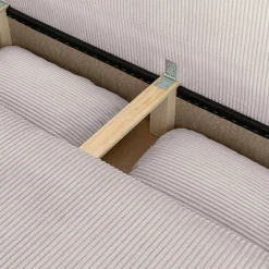 3-Sitzer Schlafsofa mit Cordbezug