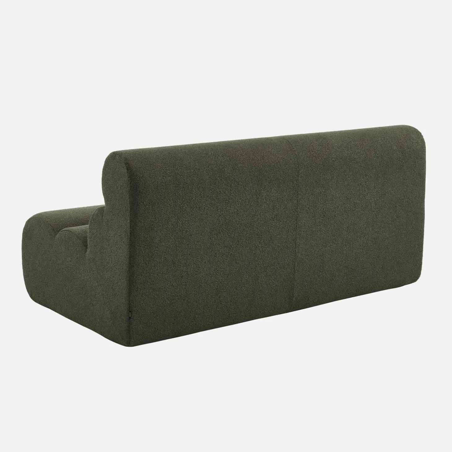 2-Sitzer Sessel mit strukturiertem Bouclé-Bezug