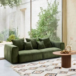 3-Sitzer-Sofa mit Breitcord-Bezug