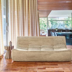 3-Sitzer Sofa mit Cordbezug