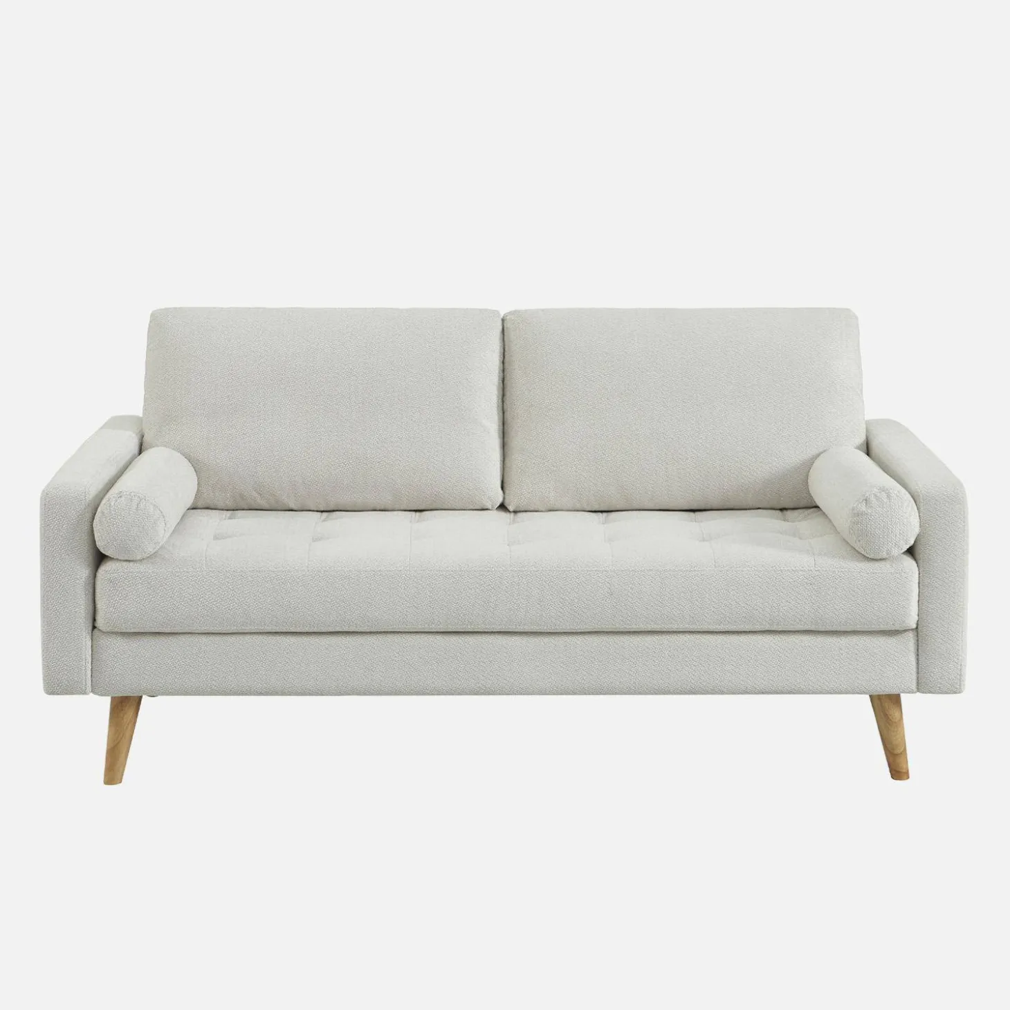 3-Sitzer Sofa mit kapitoniertem Chenille-Bezug
