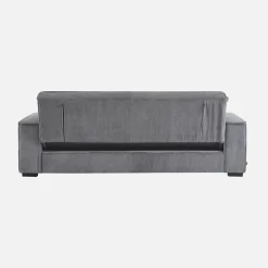 3-Sitzer-Sofa mit Schlaffunktion und Cordbezug