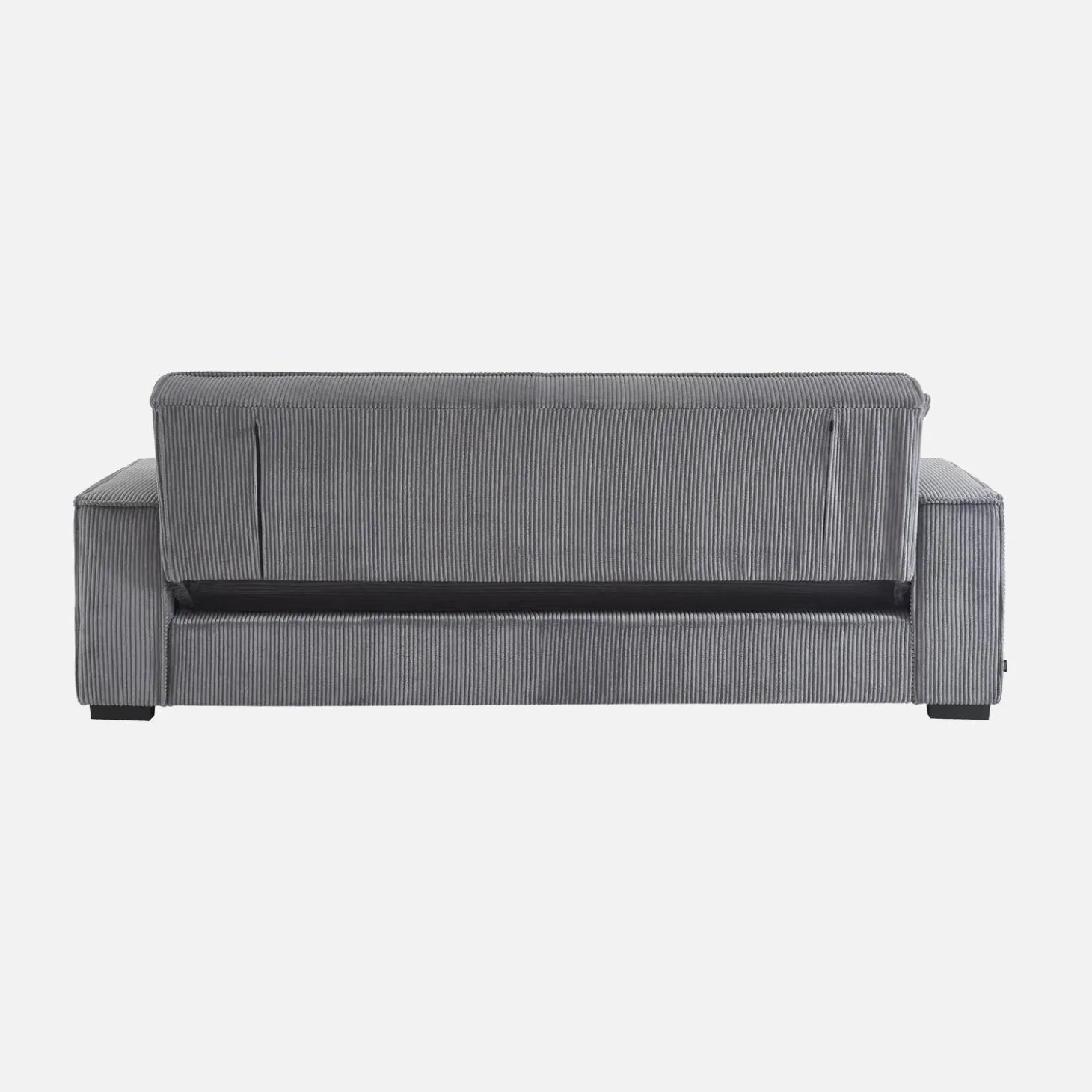3-Sitzer-Sofa mit Schlaffunktion und Cordbezug