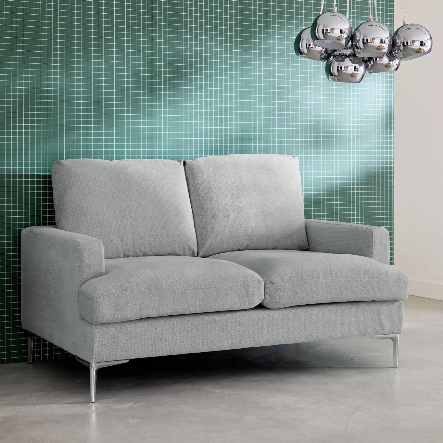 2-Sitzer-Sofa mit Stoffbezug