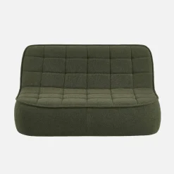 2-Sitzer Sofa mit strukturiertem Bouclé-Bezug