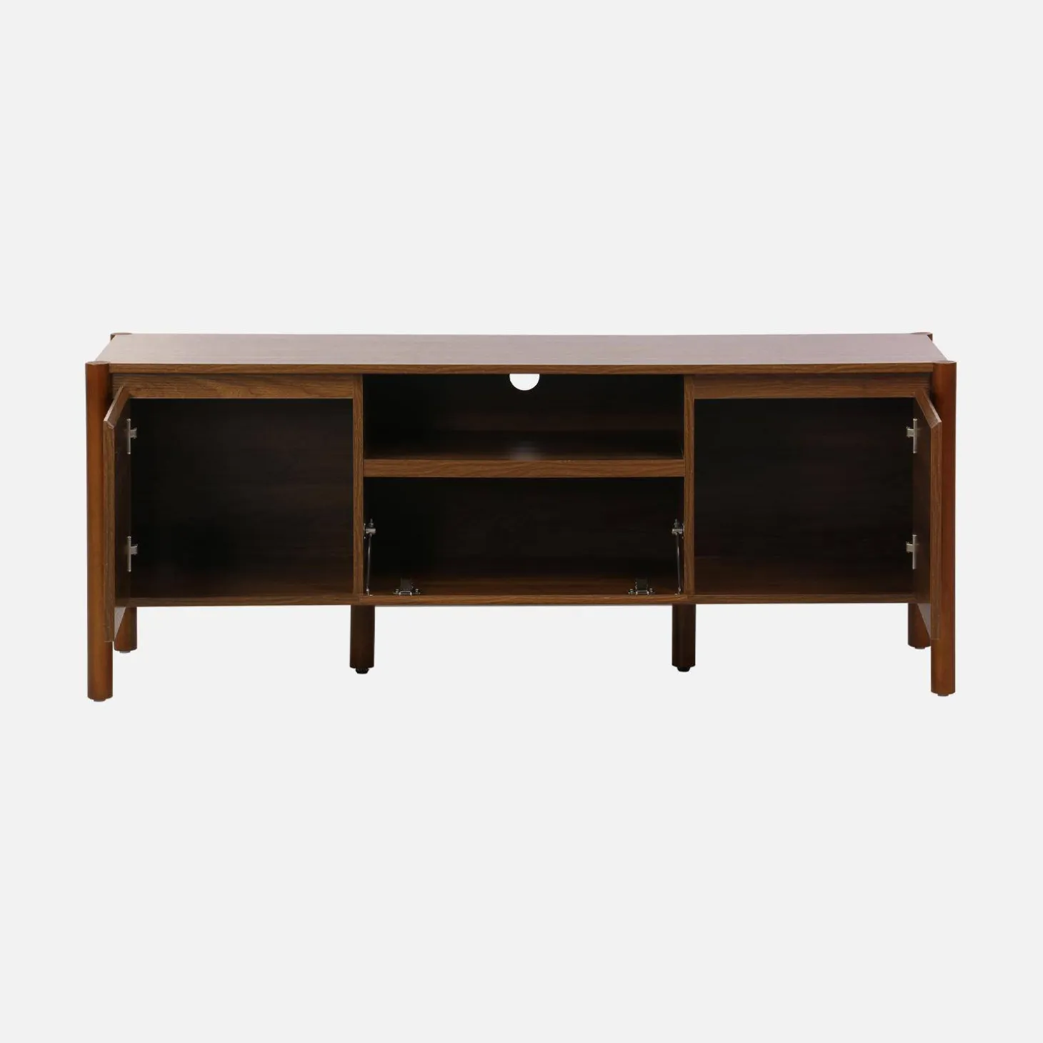 TV-Möbel in Holzoptik, 2 Türen, 1 Schublade, 140 cm