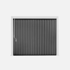 Verstellbare senkrechte Lamellenwand 3m für Pergola Triomphe 3x3m V2 3x4m 3x6m