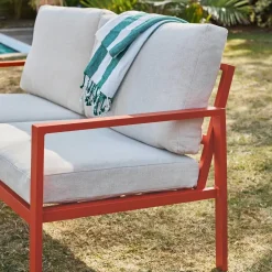 Aluminium-Gartenmöbelset für 4 Personen