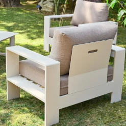 Aluminium-Gartenmöbelset für 5 Personen