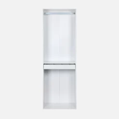 Ankleidemodul mit Garderobe und Hosenhalter