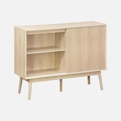 Anrichte mit Holzdekor 115 cm