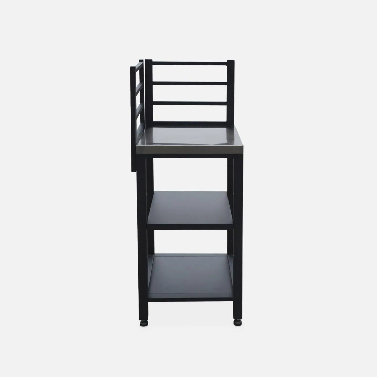 Außenküche 5 Elemente aus Stahl + Gasgrill 4 Brennern
