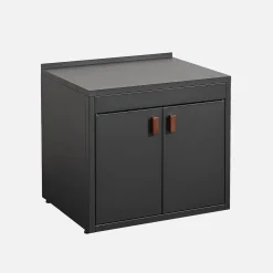 Außenküche Stahl 2 Türen B 75,5 cm