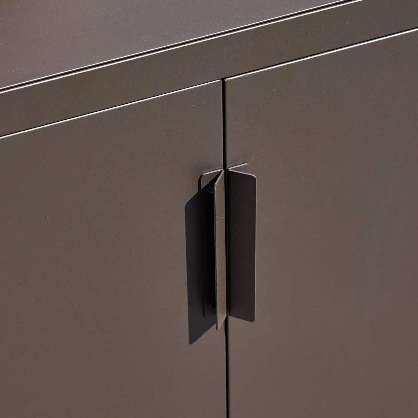 Außenküche Stahl 2 Türen 1 Haken L 80 cm