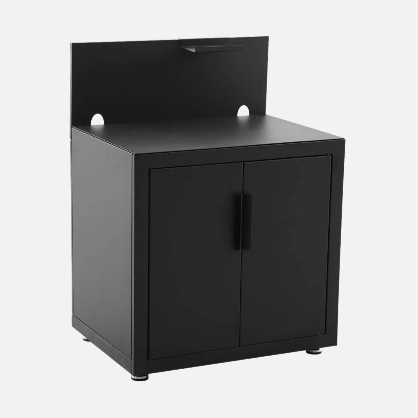 Außenküche Stahl 2 Türen 1 Haken L 80 cm