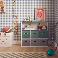 Aufbewahrungsmöbel für Kinder, 6 Boxen