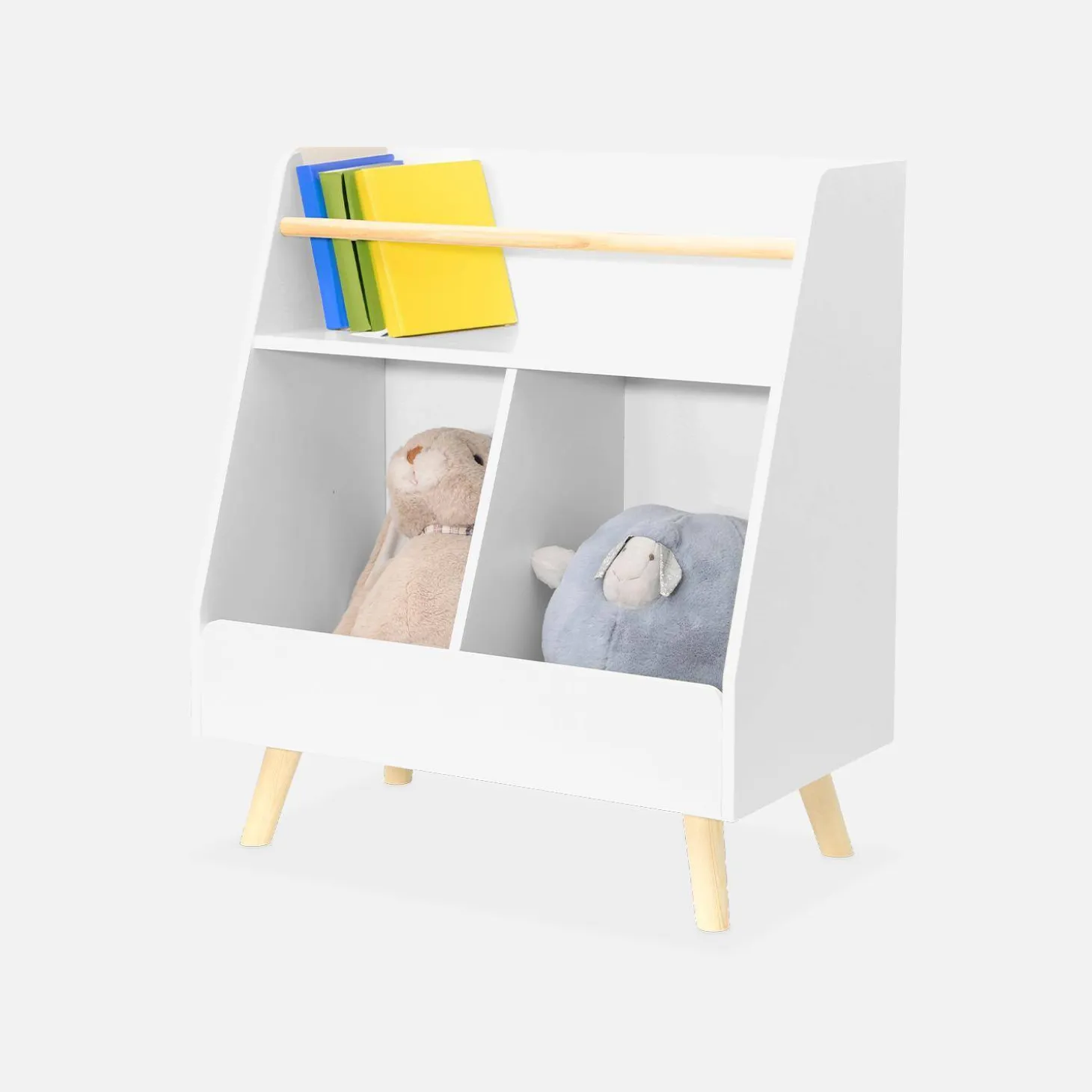 Aufbewahrungsmöbel für Kinder, 2 Fächer