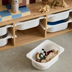 Aufbewahrungsmöbel für Kinder, 6 Kunststoffbehälter