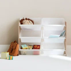 Aufbewahrungsregal mit 6 Boxen