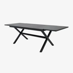 Ausziehbarer Gartentisch aus Aluminium für 8 Personen