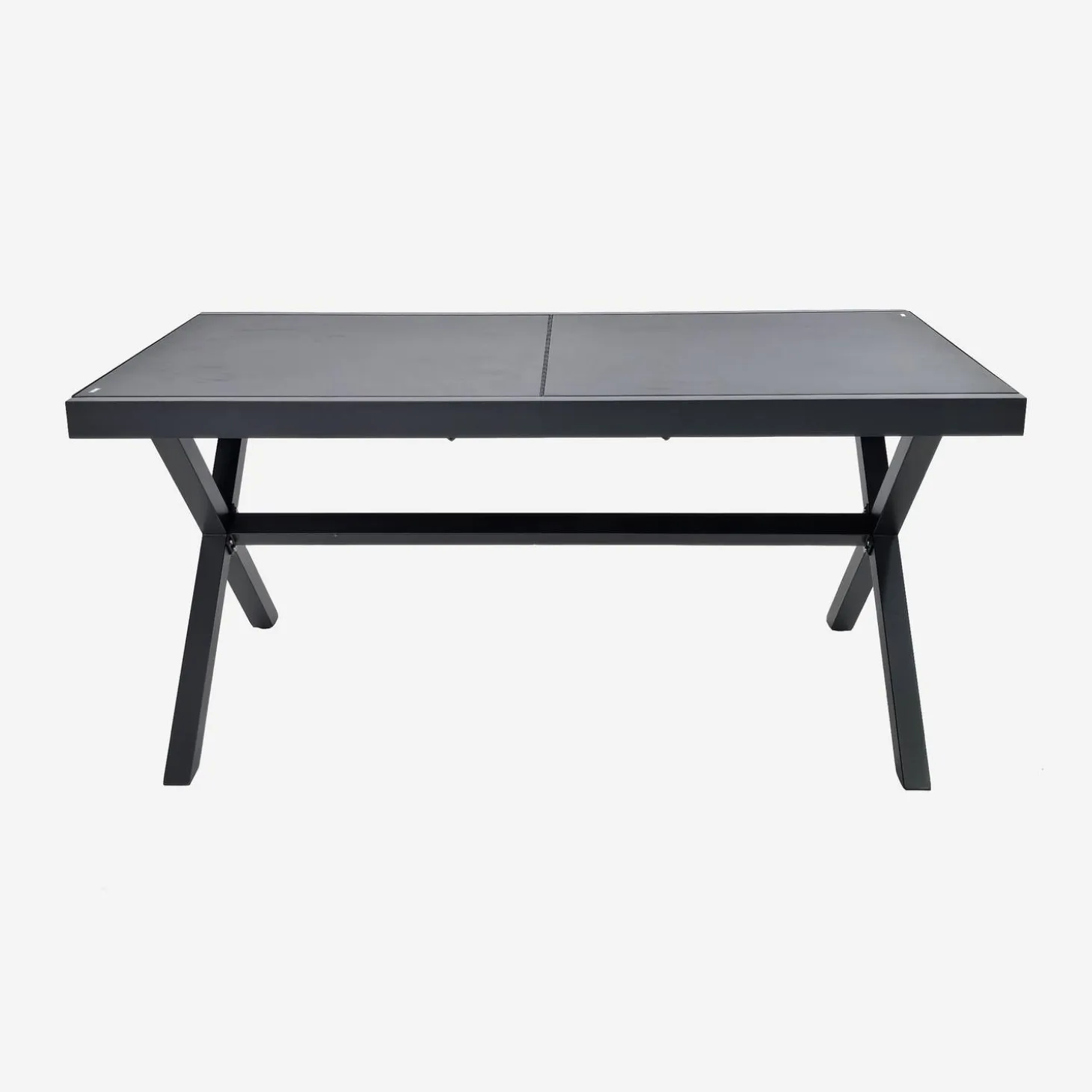 Ausziehbarer Gartentisch aus Aluminium für 8 Personen