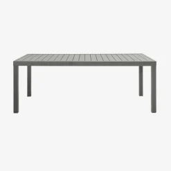 Ausziehbarer Gartentisch aus Aluminium für 10-12 Personen