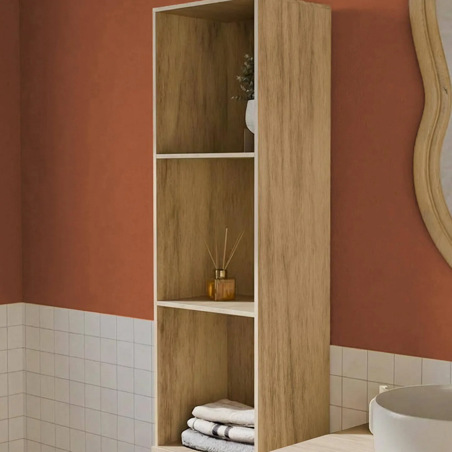 Badregal speziell für Badezimmer