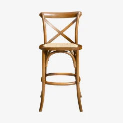Barhocker Bistro Vintage Holz 65cm