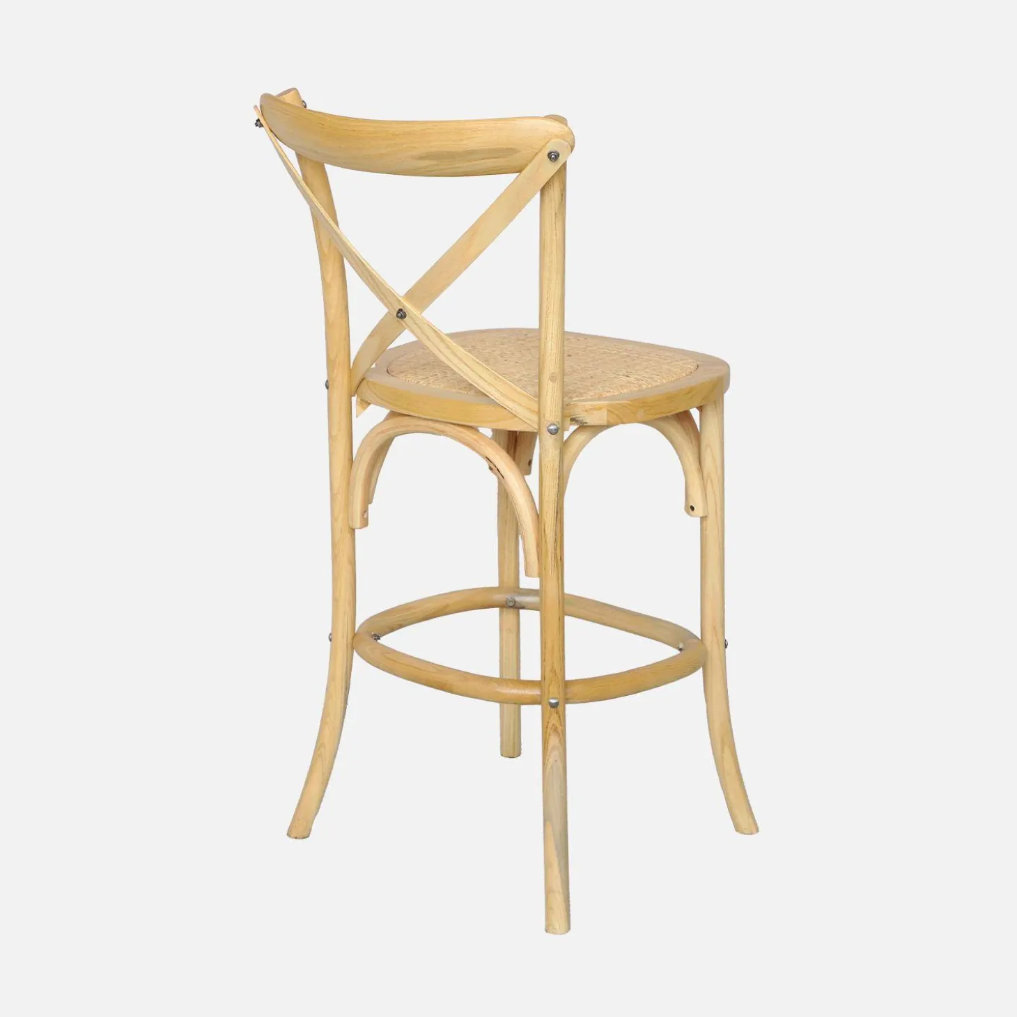 Barhocker Bistro Vintage Holz 65cm