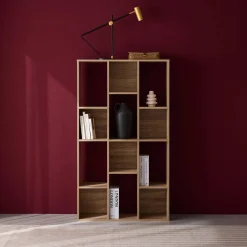 Bücherregal 3 Regale 12 Fächer