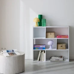 Bücherregal 3 Regale 6 Fächer